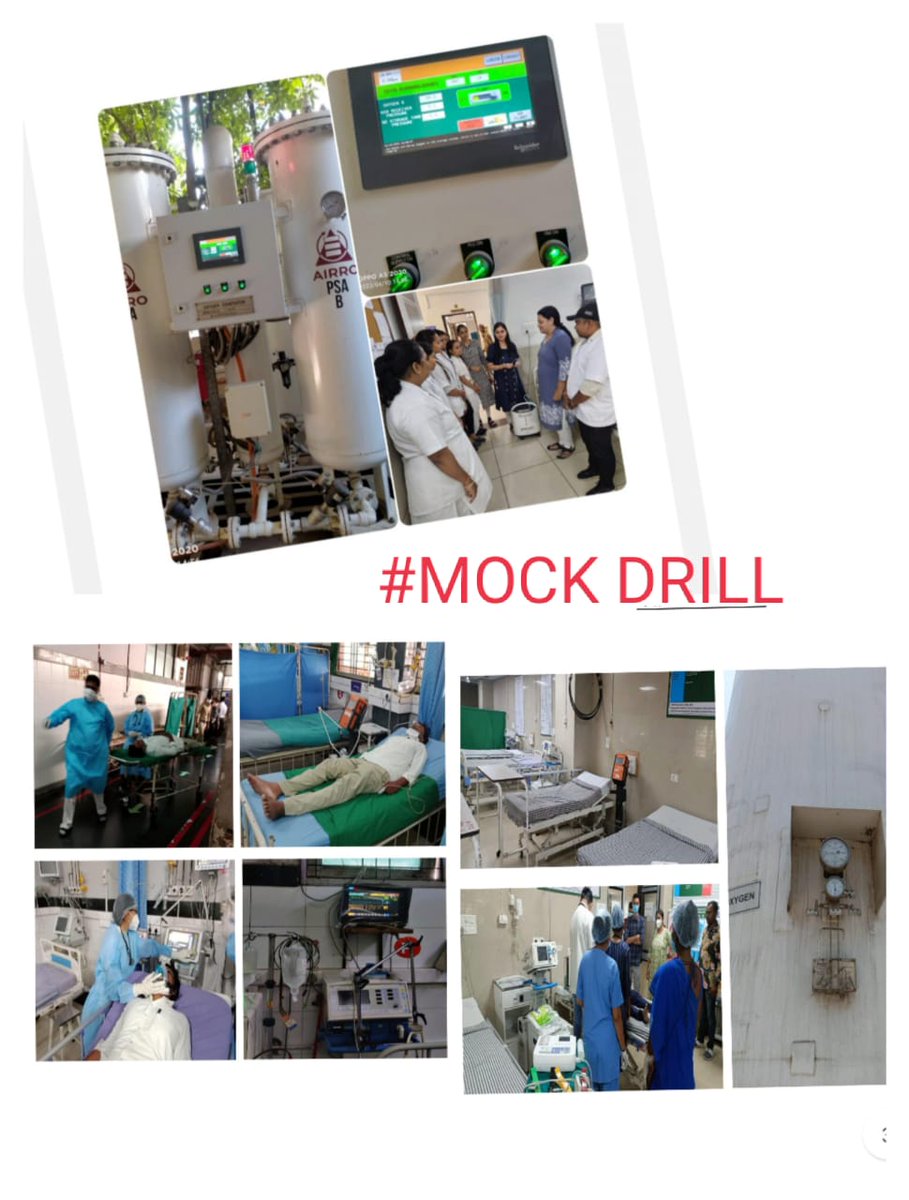 On 10/04/2023 SMC held mock drill for preparedness regarding fighting against COVID-19 in future at all government health institute, private dedicated COVID-19 hospital and urban health centre.
#NHM #NUHM #COVID19 #fightingagainstcovid19 #mockdrill #surat #smc #suratcorporation