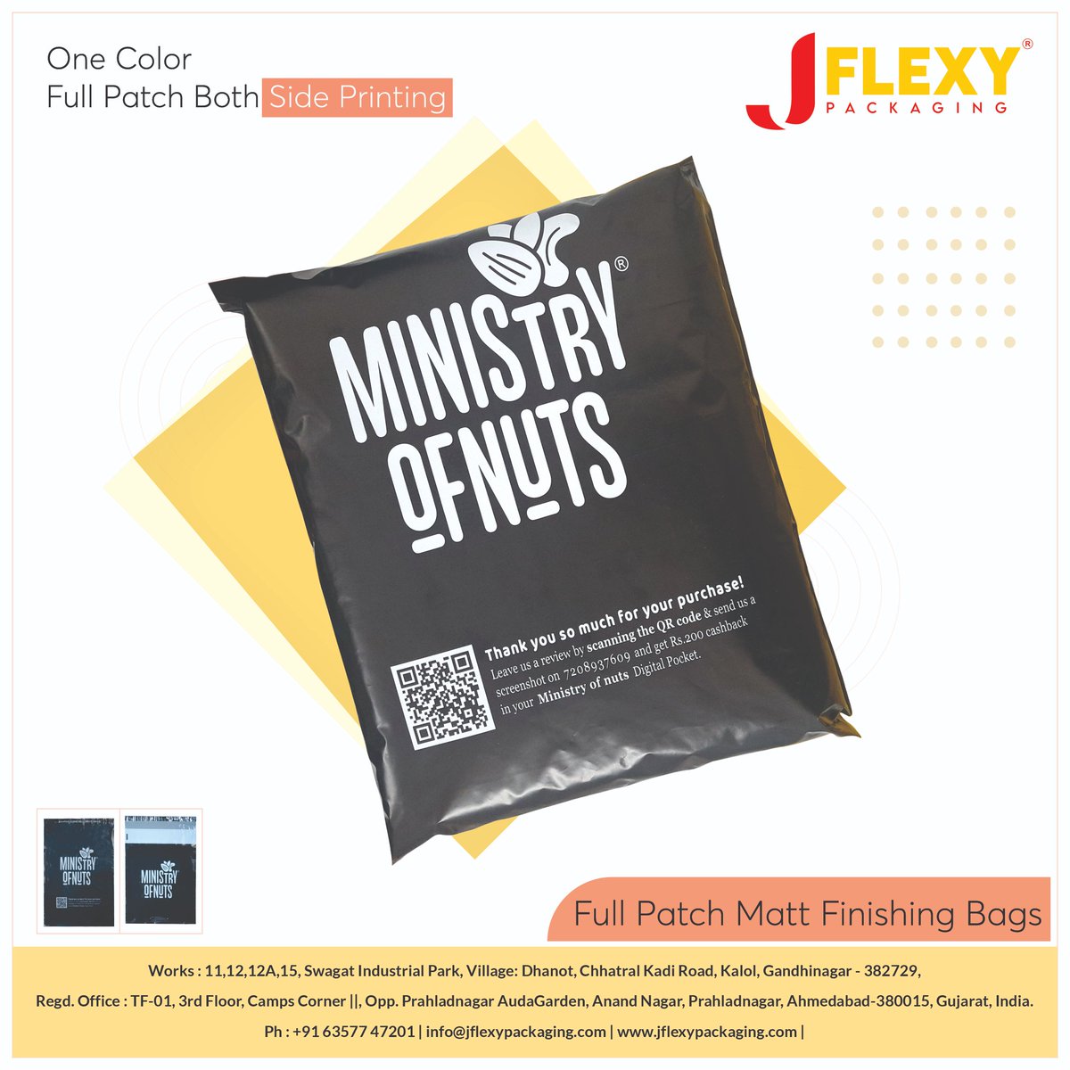 JflexyPackaging's tweet photo. Matt Color Printing..

#jflexypackaging #packagingdesign #deliverybag #courierbags #packagingproducts #madeinindia #customizebag #manufacturer #packagingideas #ecommerce #Mattcolor #deliveryworldwide #printedbags #protect #bags #printedcourierbags #MailerBag #couriercompany https://t.co/XVd83GMQ5P