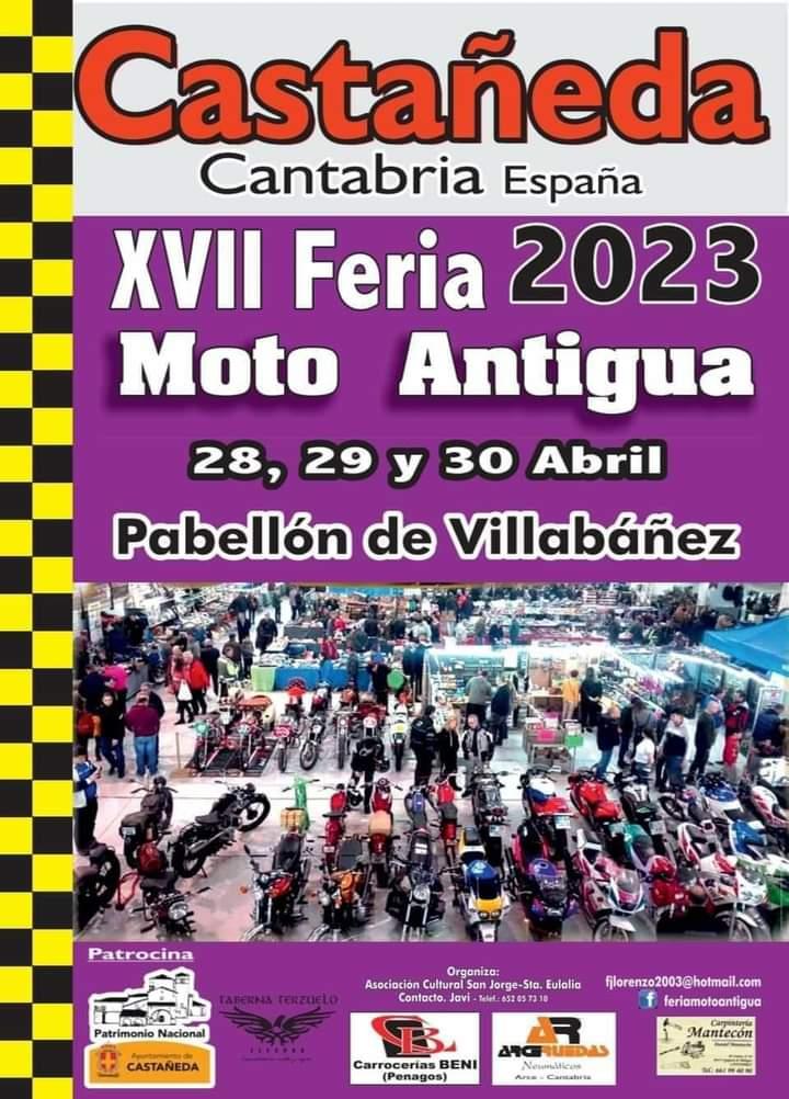 XVII Feria Moto Antigua 2023 - is.gd/NKMpnj #eventosCantabria #planesCantabria #Cantabria #planesenCantabria