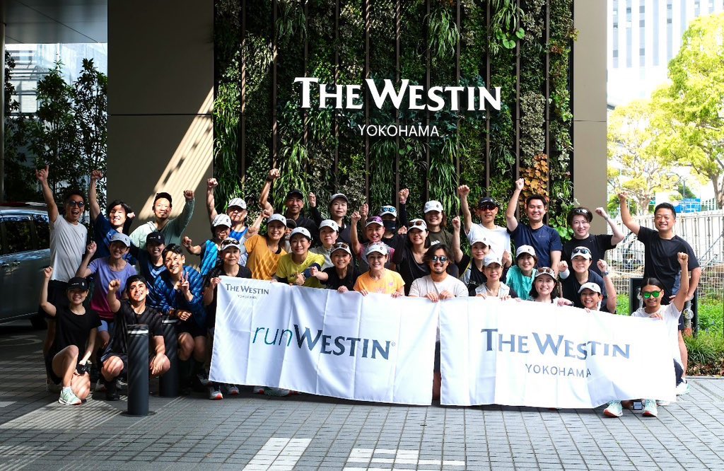 qilin_move's tweet photo. #runWESTIN with On from Yokohama to Tokyo 25kmを一緒に走った仲間たち #onfriends とLet's rise(この高揚感をあなたに) https://t.co/p8Jhyact7e