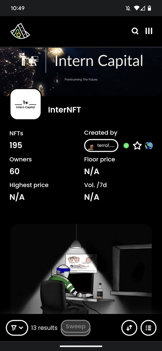 We're going to make interns great again.

<a href="/vladjdk/">vlad</a> wen internprise 🤝

Soon you should be able to list your interns on <a href="/ProtocolTalis/">Talis Protocol</a> 

talis.art/collection/643…

#internft #ramen $luna #Lunatics