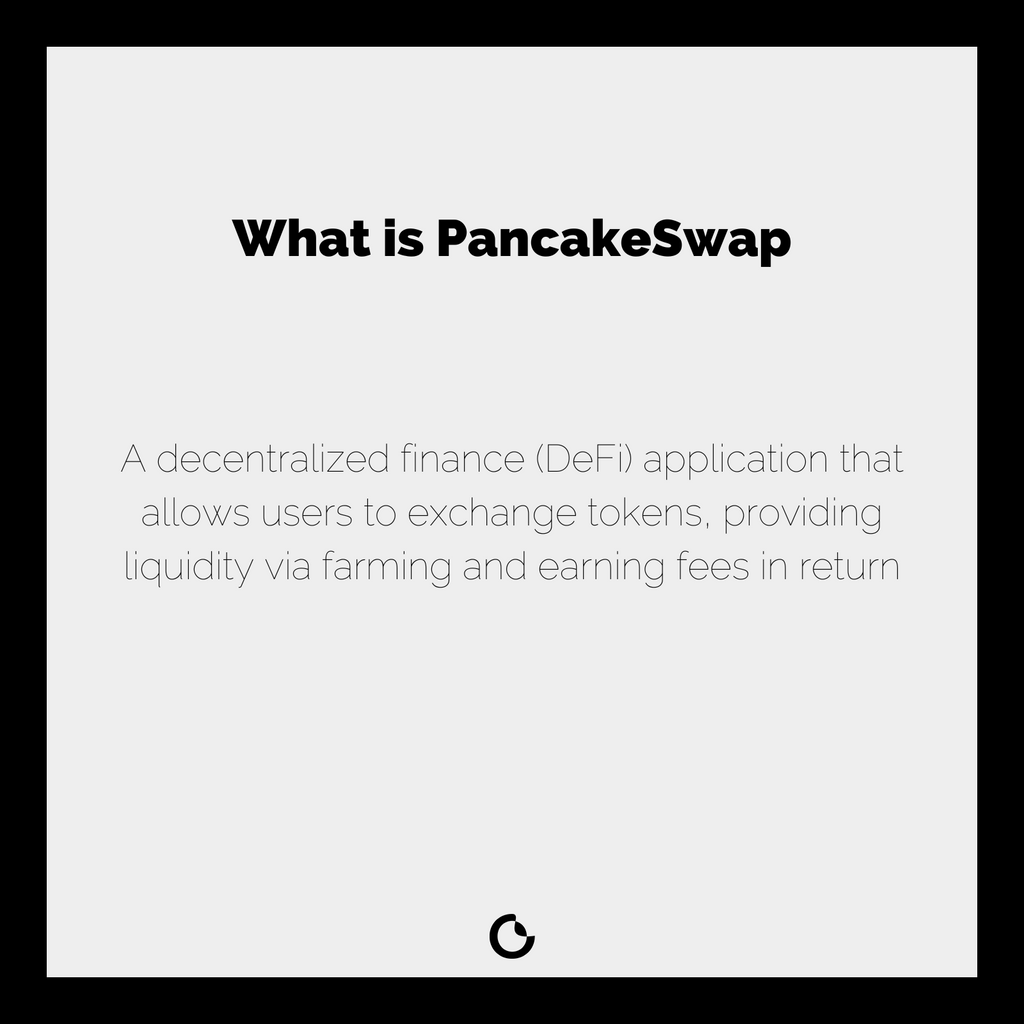 #pancakeswap in a nutshell... Welcome to #What is Tuesday's, where you learn with us...

#digitalmarketing #nft #branding #capisco #web3 #blockchain #eth #opensea #crypto #metaverse #ethereum