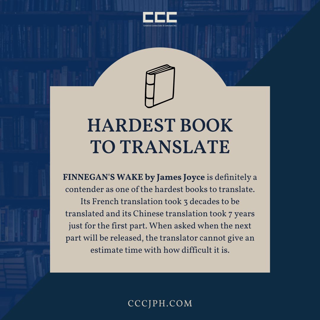 Literary translation is challenging on its own. CCC provides the best literary translation for various pieces such as manga, webtoons, and books. Create a new story with us! cccjph.com/contact-us

#LiteraryTranslation #Translation #CreativeTranslation #CreateANewStory