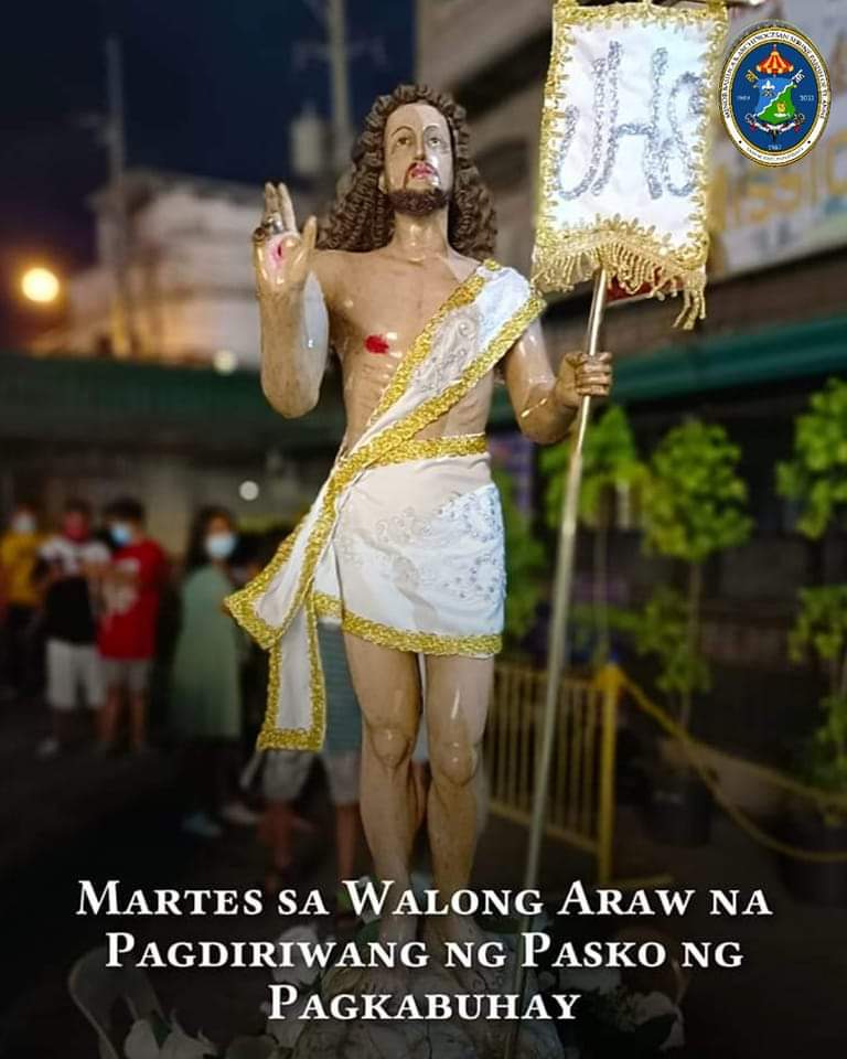 mbaspstanne's tweet photo. MARTES SA WALONG ARAW NA PAGDIRIWANG NG PASKO NG PAGKABUHAY (OKTABA NG PASKUWA)
Mabuting Balita: Juan 20:11-18
#MBASPSA436 #OktabaNgPaskuwa #PaskoNgMulingPagkabuhay2023 #OctaveOfEaster #EasterSeason2023 https://t.co/tHuAwSw3gZ