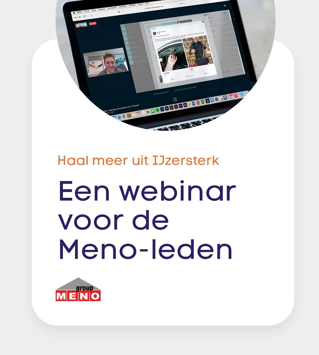 IJzersterk_'s tweet photo. Wist je dat IJzersterk een webinar organiseert voor Meno-leden? Door middel van een webinar hopen we de kennis van de Meno-leden op te frissen over alle mogelijkheden binnen IJzersterk.  Wil je zelf een van de webinars terugkijken?    https://t.co/92BWb3Yb05 https://t.co/T5FqgDTAiW