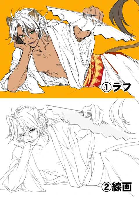 レオナさんメイキング🎨🖌 