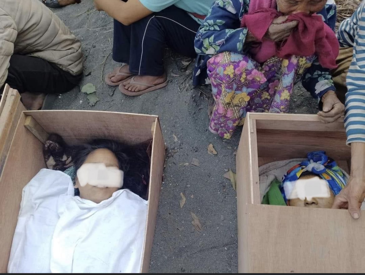 waiwainu's tweet photo. 🚨 While the world forgets Myanmar,the junta intensifies airstrikes against civilian.On April 10, 11 civilians,including a pastor &amp; a headmaster, were killed in targeted airstrikes in Phalam, ChinState.On April 11, 100 more civilian are killed due to shelling in KantBalu,Sagaing. https://t.co/lL9VvlWihn