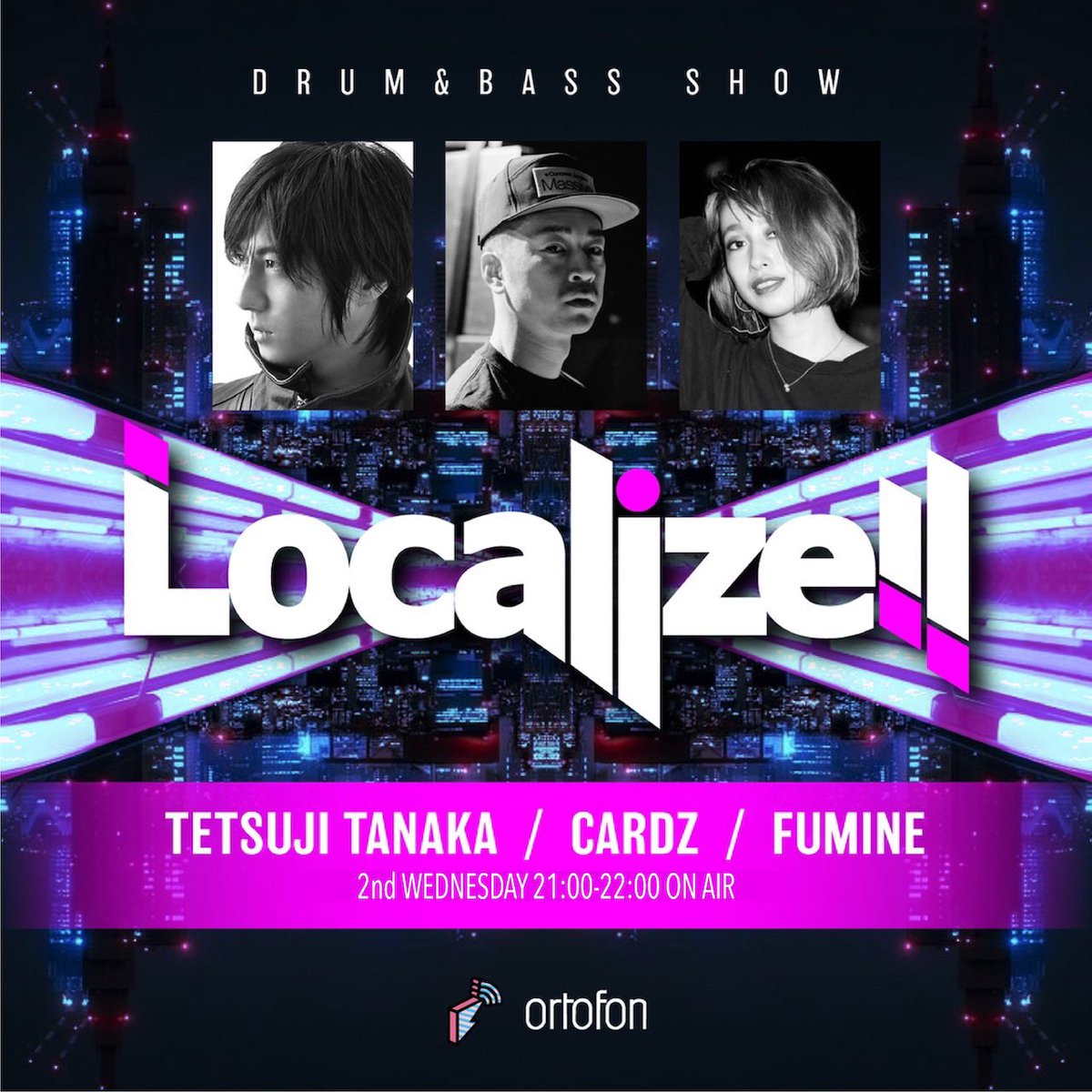 cardzmc's tweet photo. ✅4/12(水)21時〜 @blockfmjp

Localize!! w/ @TETSUJI_TANAKA &amp; @DJFumine 👀

▶️#505

▶️第2水曜SP

▶️Return of Fumine🫡

▶️ #Pionner #DJMA9 テスト運転も

リアタイでご参加くださいませませ

https://t.co/FKMpSxjm7v

#blockfm #1ocalize #flava4reiwa #ネットラジオ #ラジオ #ドラムンベース https://t.co/fsXjGADYX6