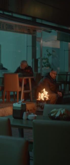#Bozkır cameo göründü hatırası, çorbacıda ateşin başında oturan kederli ben… Seyfi ve Payidar iç döküyor…