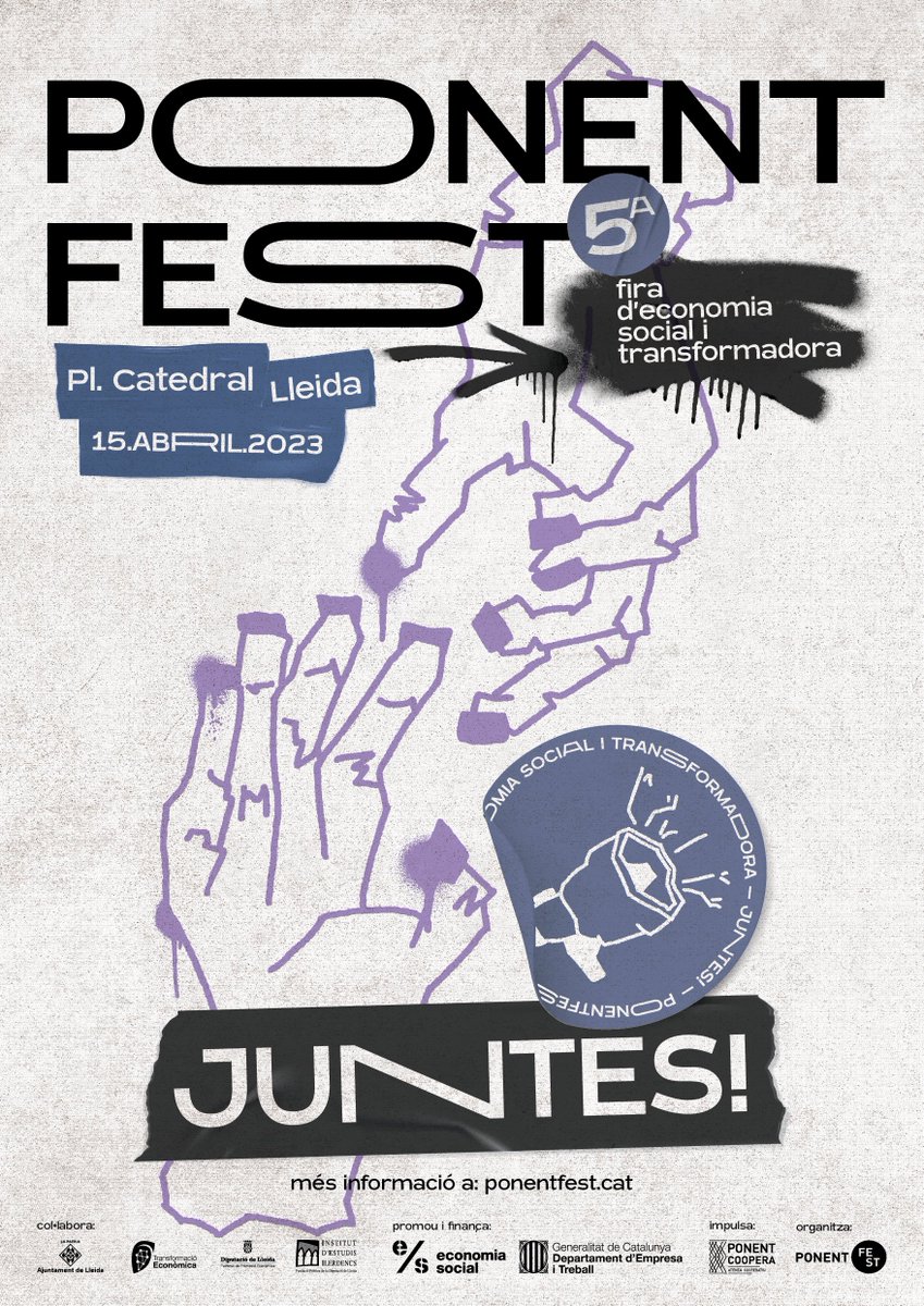 arcaruralcat's tweet photo. 📢 5a  #PonentFEST, la Fira d'Economia Social i Transformadora de Ponent!  
📆 15 d'abril
📍 Lleida 
👉 Espai de trobada per mostrar tots els productes i serveis necessaris per cobrir les necessitats de la nostra vida quotidiana a través de l'#ESS.
ℹ️  https://t.co/quvVynoDql https://t.co/0iMoGM4SFt
