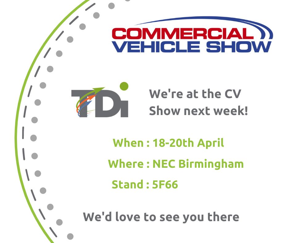 TDiSoftware's tweet image. It&apos;s a week to go until we are back at the Commercial Vehicle Show. Come and visit us in Hall 5, Stand F66, and view our brand new vehicle-check software and apps in action. 
Get your FREE ticket here bit.ly/3Uhi7lZ
#CVShow23 #TachographAnalysis #VehicleChecks #TMS