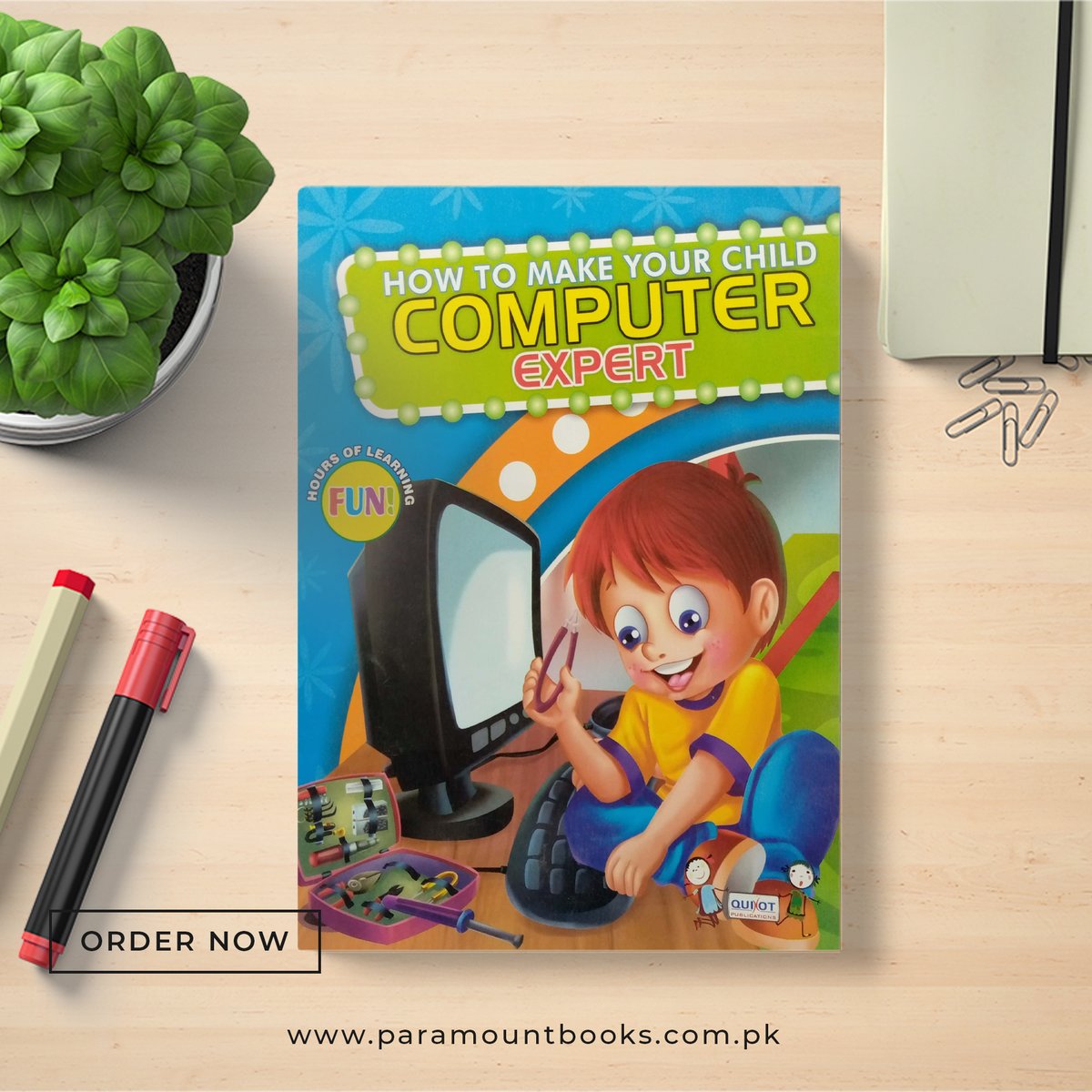 ParamountB's tweet image. 𝑯𝒐𝒘 𝒕𝒐 𝒎𝒂𝒌𝒆 𝒚𝒐𝒖𝒓 𝒄𝒉𝒊𝒍𝒅 𝒄𝒐𝒎𝒑𝒖𝒕𝒆𝒓 𝒆𝒙𝒑𝒆𝒓𝒕

𝑺𝒉𝒐𝒑 𝑵𝒐𝒘: paramountbooks.com.pk

#ComputerLiteracy #TechSkills #ParentingTips #DigitalAge #21stCenturySkills  #DigitalLiteracy #TechSavvyKids  #OnlineSafety #CyberSecurity #ParentingGuide