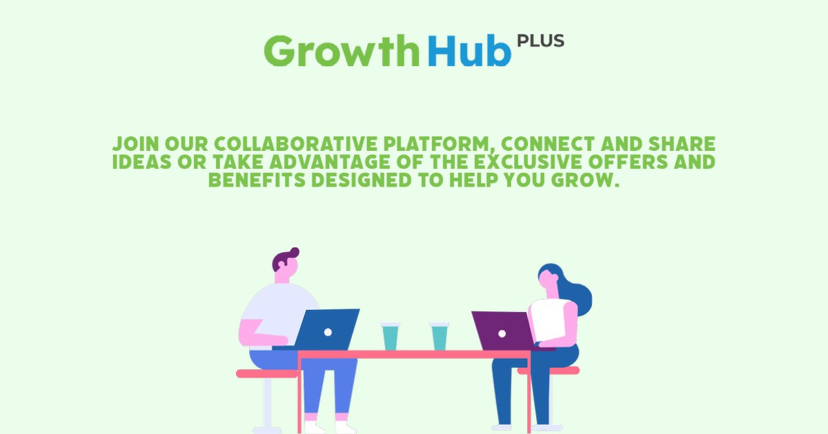 Are you a business owner or manager who wishes to take your organisation to the next level, and access great support and advice for you and your team?

Growth Hub Plus is worth considering as part of your future plans.

Sign up here:
ow.ly/Yegn50NmqGW
