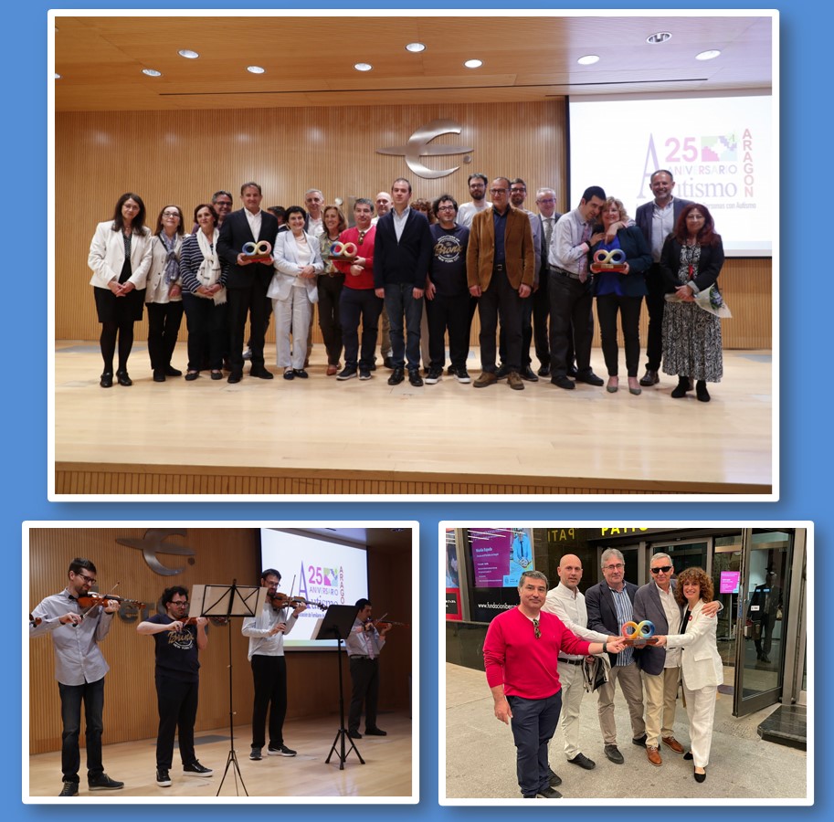 🤩‼“ARASAAC recibe un nuevo reconocimiento por su labor en defensa del derecho a la comunicación y a la accesibilidad cognitiva de las personas con autismo en la Gala del 25ª Aniversario de Autismo Aragón” Lo compartimos con todos vosotros/as 👏😍
Gracias,  Autismo Aragón 😘