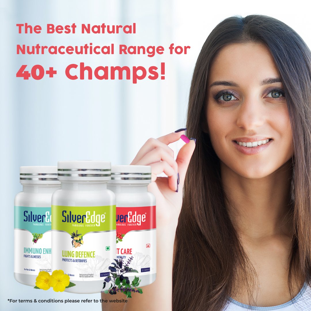 getsilveredge's tweet photo. The 40+ revolution is here! 🫠
SilverEdge Nutraceuticals is well thought and researched product range curated to match the specific needs of humans in their 40s. ❤

Visit: https://t.co/TjCQQe7RgE
#immunity #beauty #lungdetox #lungdefense #immunitybooster #silveredge #skinissues https://t.co/awzTe90vt1