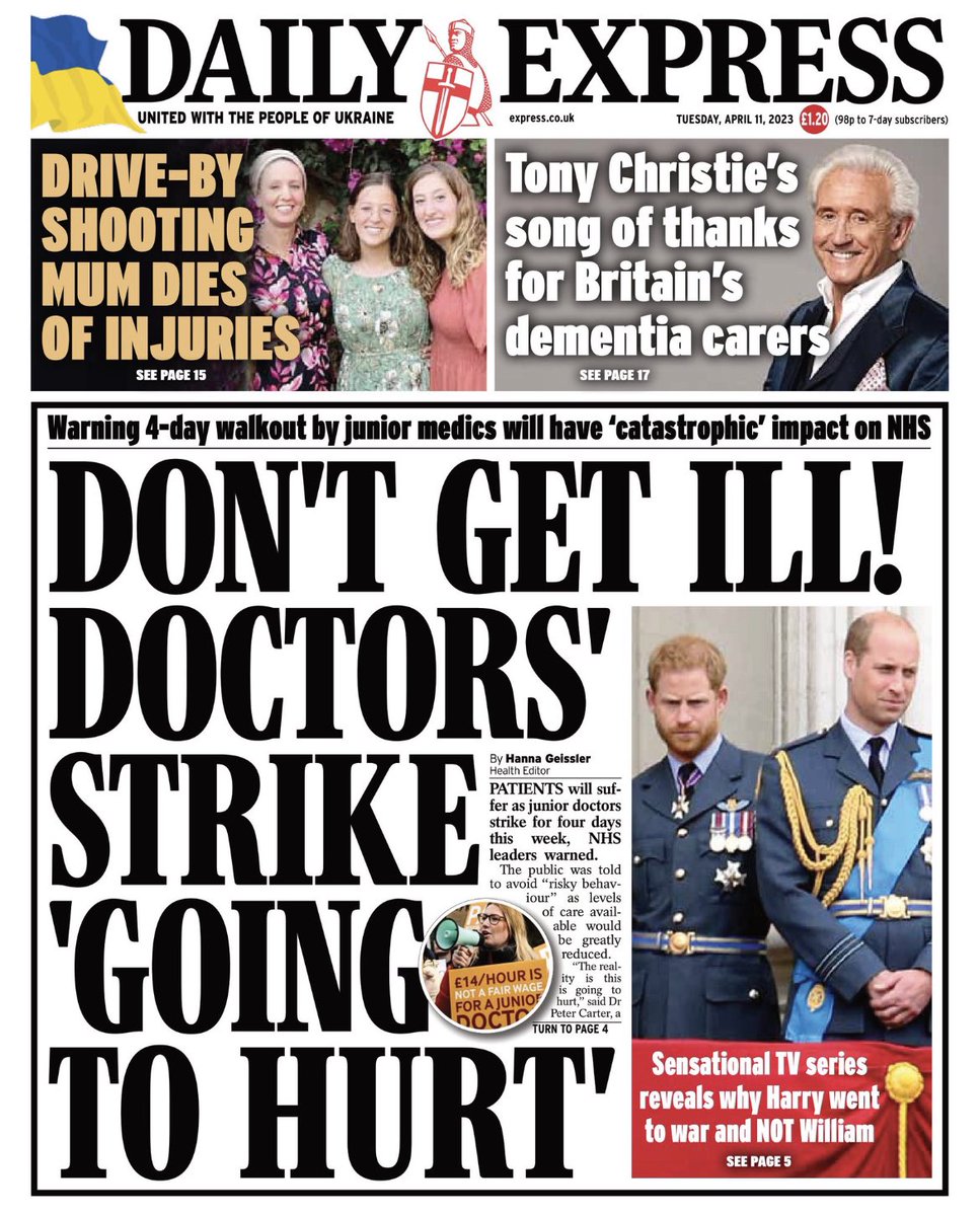 It’s “GOING TO HURT” an awful lot more if we don’t resolve the crisis in retention of healthcare staff. You can’t have an NHS with no doctors or nurses. In my books I was paid 25% more in real terms than junior doctors today - pay restoration is crucial and urgent.