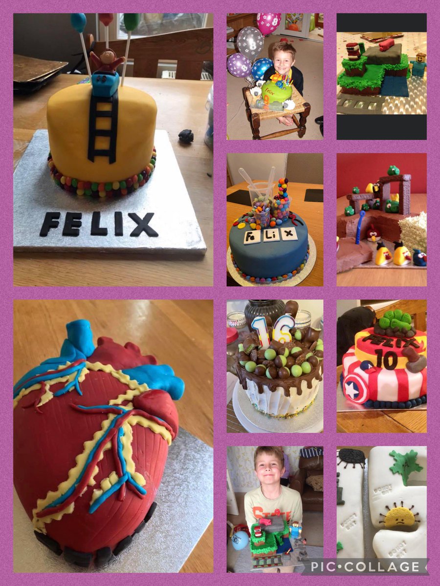 KimStuartOT's tweet photo. This morning we wake up to an 18yr old in the house. I don’t know how that happened, happy birthday to our first born. His cake is under construction celebrating all things #felix #birthdayboy #adult #notreadyforthis https://t.co/sbAAzxlOhY