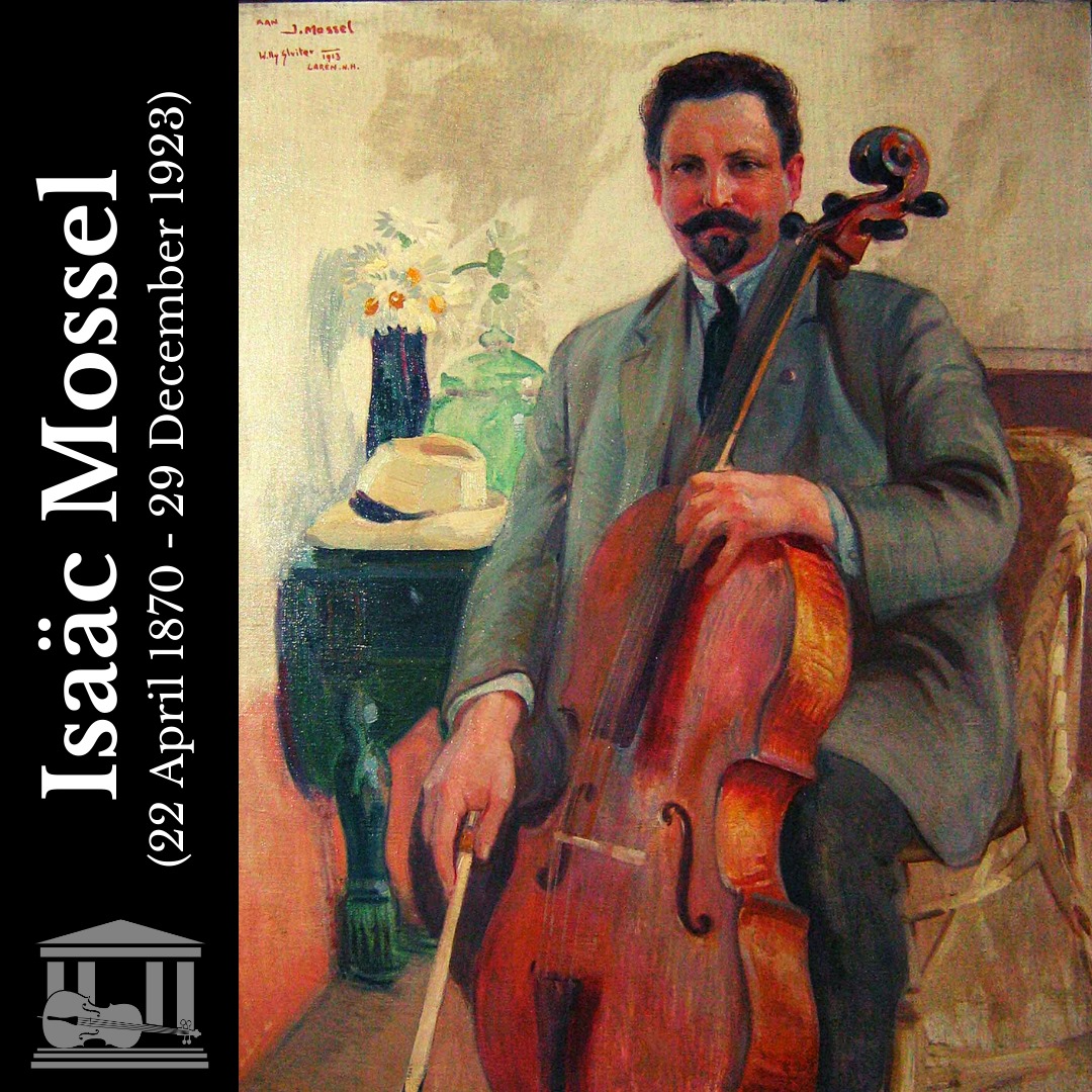 cellomuseum's tweet photo. Today we remember the birthday of Dutch cellist Isaäc Mossel (22 April 1870 - 29 December 1923)! #Mossel #birthday #cello #cellist #cellomuseum #musiclover #classicalmusic https://t.co/bU0TWPjBoQ