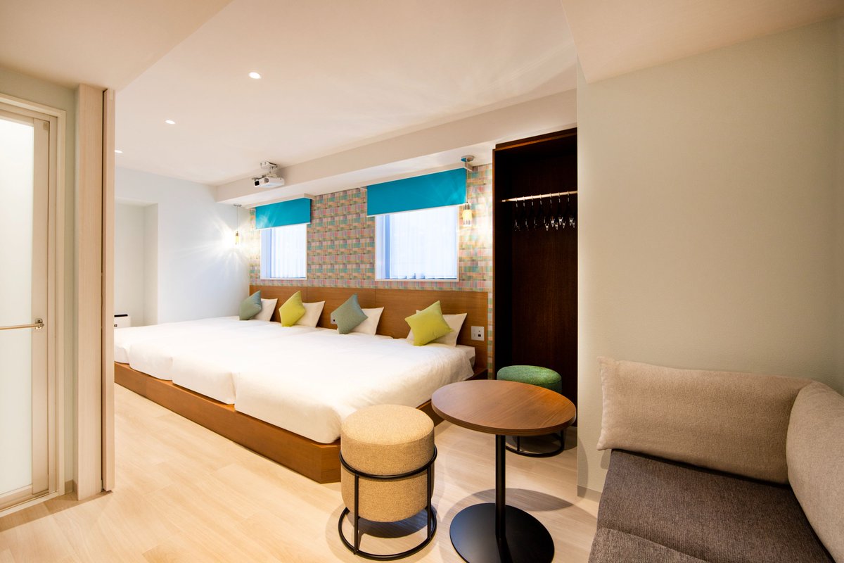 JapanTravelAdv's tweet photo. Karaksa Hotel Colors Tokyo Yaesu is a great choice for international visitors looking for a functional, stylish and convenient place to stay while in #Tokyo #Japan https://t.co/IbF7rjOzWv https://t.co/OqbaeCQfhz