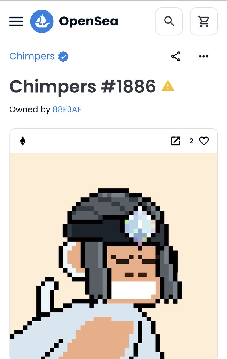 DrWAGMI's tweet photo. Gm gm legends 🌞 if someone knows or is the new owner of this beautiful chimp please dm, the previous owner was just scammed and lost his chimp, we’d love to bring him back to his rightful home ❗️CHIMP @ChimpersNFT #chimpstogetherstrong https://t.co/e2pE34UNtP