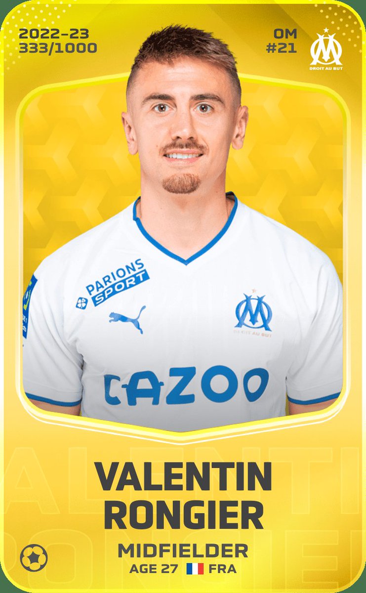 KusaFoot's tweet photo. 🎁 SORARE 🎁

Valentin RONGIER

Conditions :
- Follow https://t.co/yYX6H4ymF8
- Follow @KusaData et @KusaFoot
- RT ♻️
- Mentionne un pote 👋🏻
- TAS ICI : https://t.co/oxQV3Vz876 le 17.04 à 21h ⏳

#Sorare #TeamSorare #Giveaway #NFTGiveaway #Concours #Crypto #football #OM #TeamOM https://t.co/CkD7QopHXI