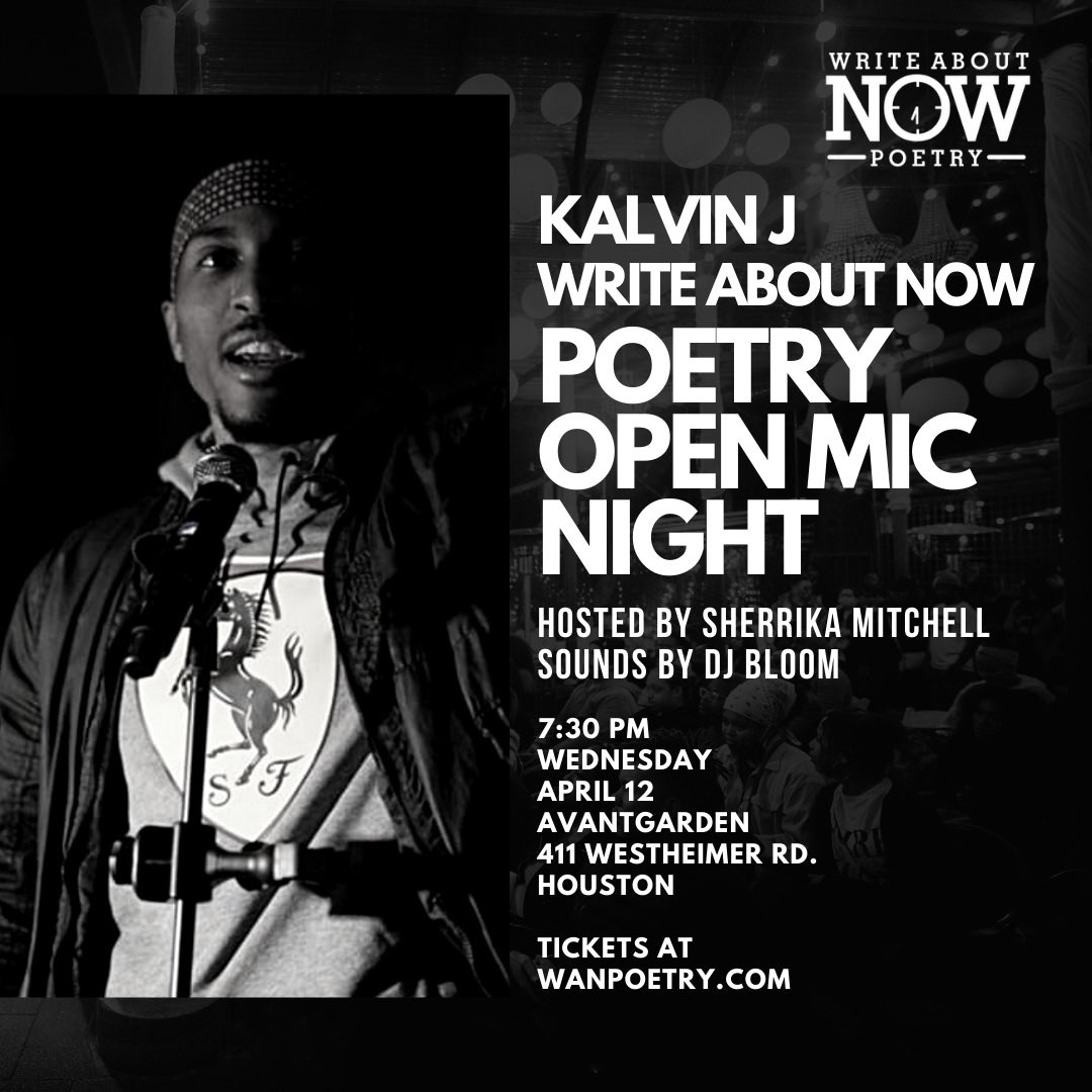 wanpoetry's tweet photo. b2b poetry shows this week!

tuesday - poetry slam night 💥 ft. 2023 wanpoetry champion khayman johnson 

wednesday - poetry open mic night 🤩 ft. kalvin j.

for tickets + more info >> https://t.co/V7hPw16eit

#houston #houstonpoetry #houstonnightlife #houstonhotspots #thingstodoinhouston