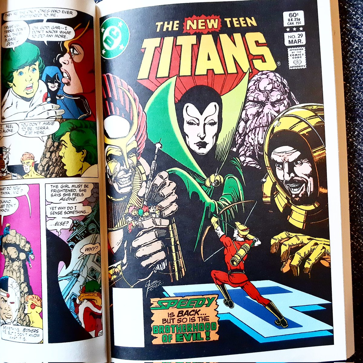EmjayMj2's tweet photo. #TheNewTeenTitans #Speedy 🏹 #DCComics #GeorgePérez #MarvWolfman #DC #RoyHarper #TNTT #BrotherhoodofEvil #Phobia #Warp #Plasmus #Arrow #Houngan #TeenTitans https://t.co/rtMcEaIGMb