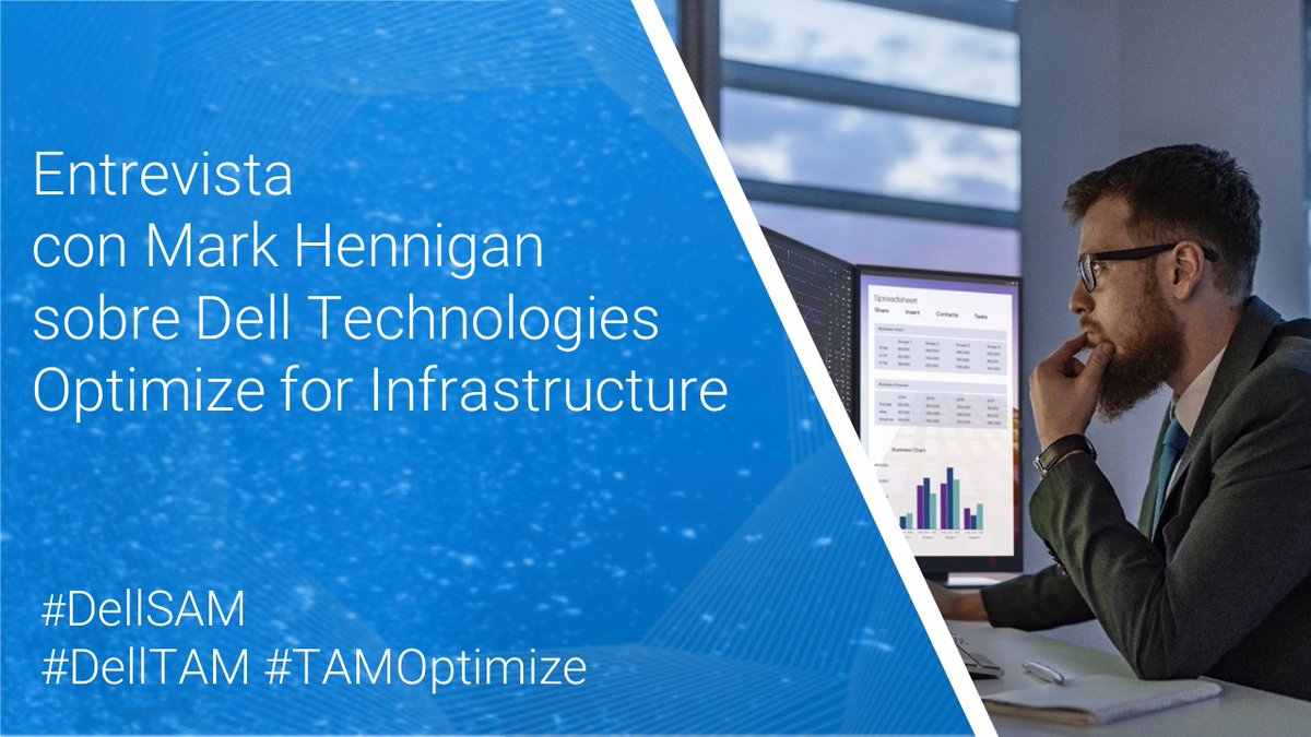 El servicio Optimize for Infrastructure de Dell mejora el rendimiento de la infraestructura de almacenamiento de los clientes optimizando su entorno. #DellSAM <a href="/QPOckers/">Quinten Ockers</a> entrevista a Mark Hennigan, director sénior de Optimize for Infrastructure 👉 dell.to/3z9Mv83