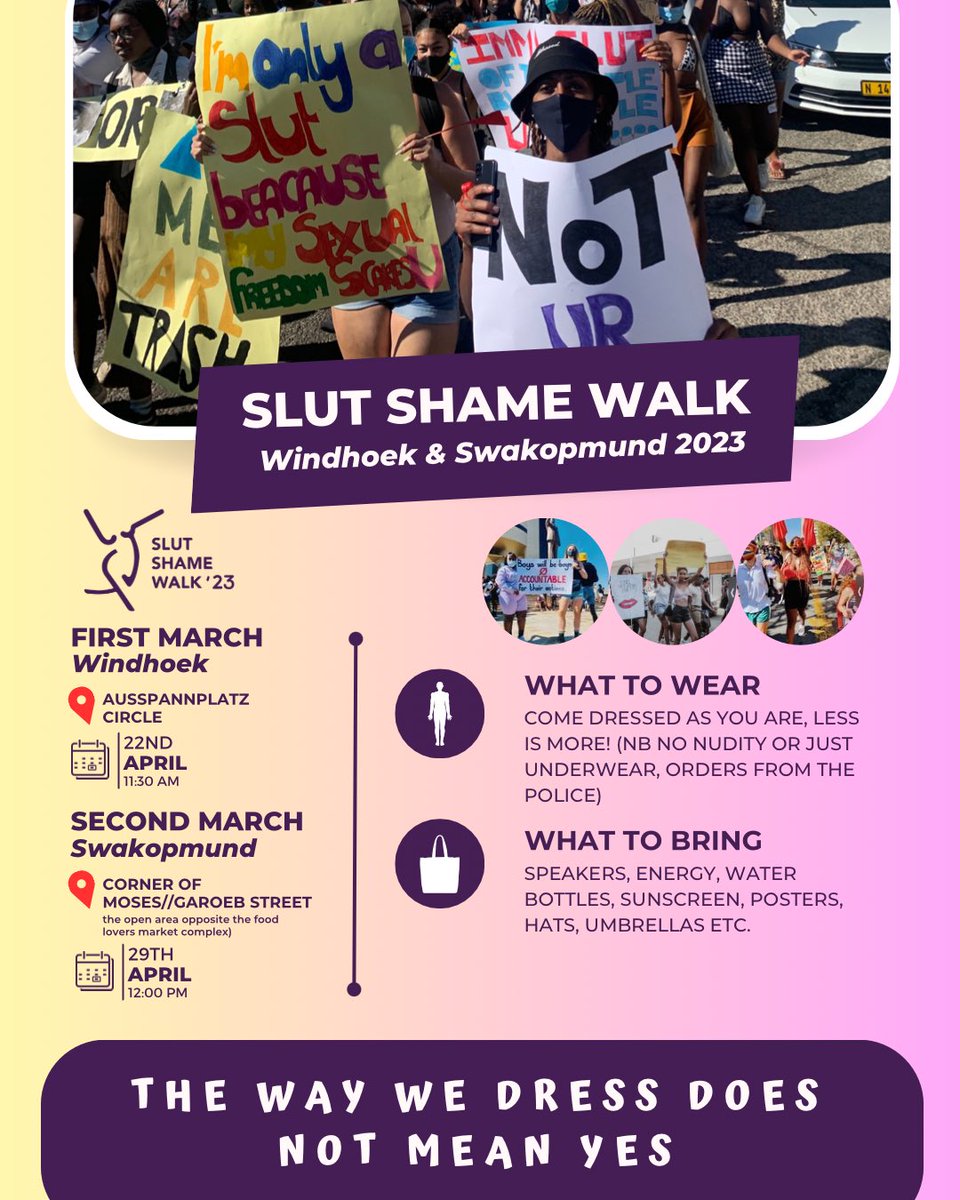slutshamewalk's tweet photo. It’s that time for the 4th annual #SLUTSHAMEWALK! The theme is ALWAYS the same, THE WAY WE DRESS DOES NOT MEAN YES! It is a peaceful protest to end rape culture, sexual assault and victim blaming. Please share and we hope to see you there!
Poster by @Winner_XXL https://t.co/pPVGuRa0Ls
