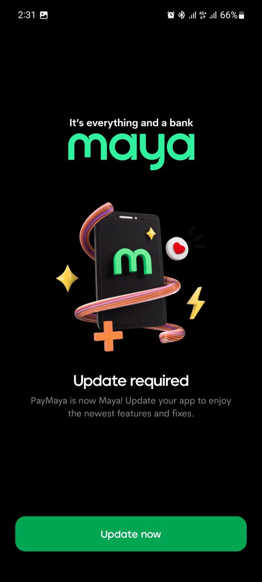 ZCosico's tweet photo. @mayaofficialph Hey Maya I'm experiencing some issues with my application. The application is already up to date! https://t.co/PQnw2av4Vq