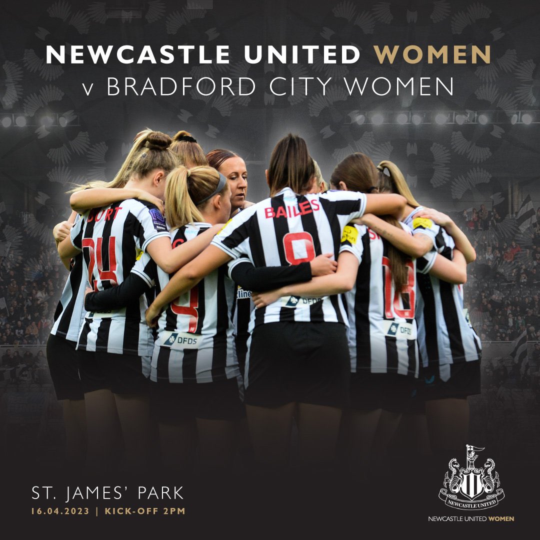 NUFCWomen's tweet photo. 5️⃣ days to go…

Get your tickets to our St. James’ Park match now! 🎟️
https://t.co/Lj20XnzIAP

#NUFCWomen ⚫️⚪️ https://t.co/t2wRniHaGZ