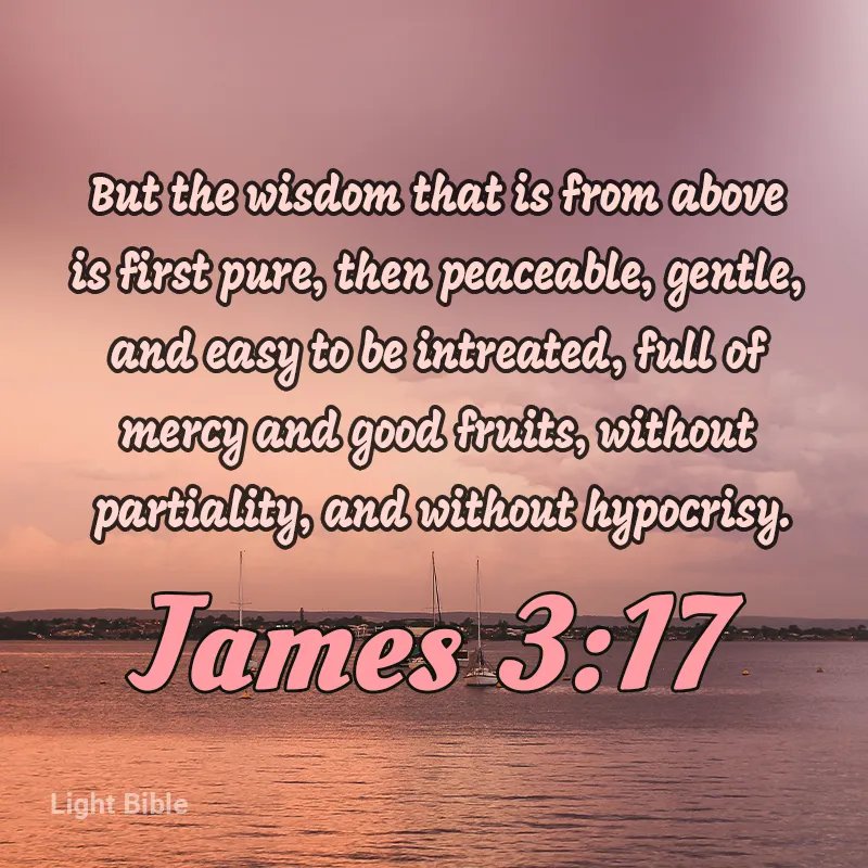 AIIForJesus's tweet photo. #AllForJesus Daily Devotion 📖

➡️ God’s wisdom reflects God’s character and furthers God’s purposes. If our lives are marked by selfishness and envy, then we are relying on the wisdom of the world, and will ultimately invite ruin on ourselves and others. https://t.co/oCYtiE3Y6a