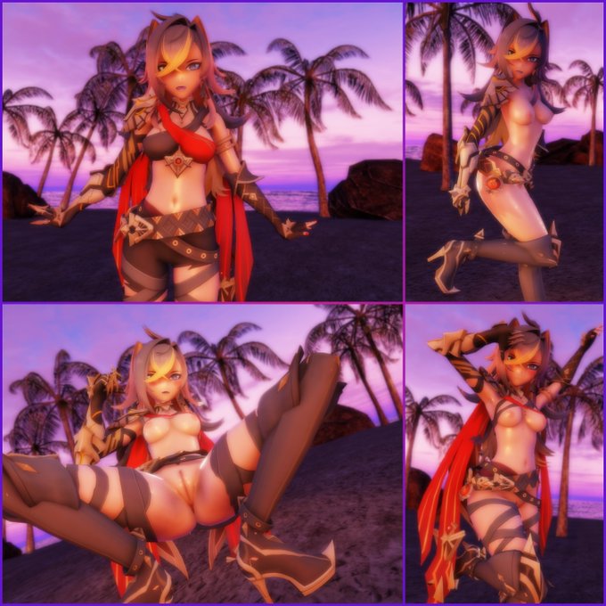 Dehya model is now ready and available for DL.  I really like how aggressive is her outfit.  https://t<a href="/tag/model"class="tags"><span>#model</span></a><a href="/tag/mmd"class="tags"><span>#mmd</span></a><a href="/tag/genshinimpact"class="tags"><span>#genshinimpact</span></a><a href="/tag/mmdr18"class="tags"><span>#mmdr18</span></a><a href="/tag/dehya"class="tags"><span>#dehya</span></a><a href="/tag/modeldl"class="tags"><span>#modeldl</span></a>