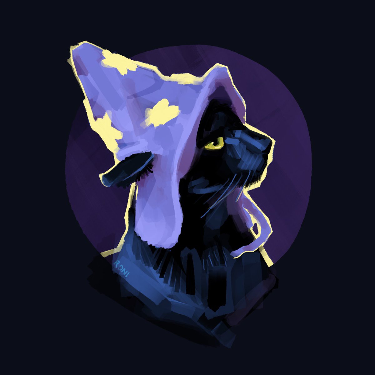 just thinking about cats in magic hats