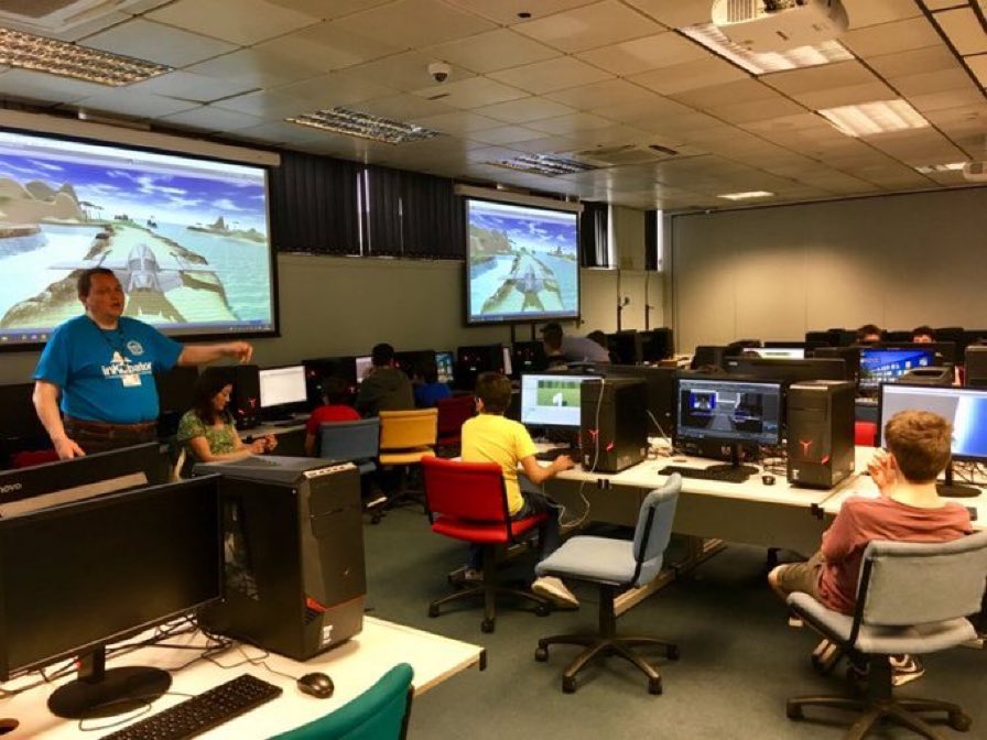 CoderDojoKU's tweet image. Calling keen teenage game creators! @natsatclub Learn @unitygames design *free*with @KingstonUni Senior Lecturer in state-of-the-art Game Lab! @CoderDojo 22nd April. Need solid Python or similar language skills. Email Kingstonuniversity.uk@coderdojo.com to register interest.