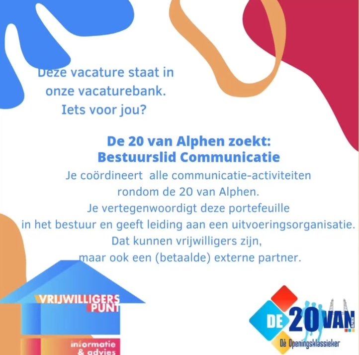 Vrijwilligerspunt Alphen tweet media