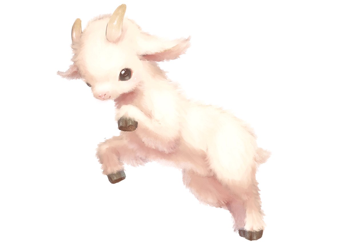 PonkanJohnny's tweet photo. めぇえええ〜🐐
 #イラスト #illustraion  #art  #オリジナルイラスト  #動物  #ヤギ https://t.co/ywOYO4TWRP