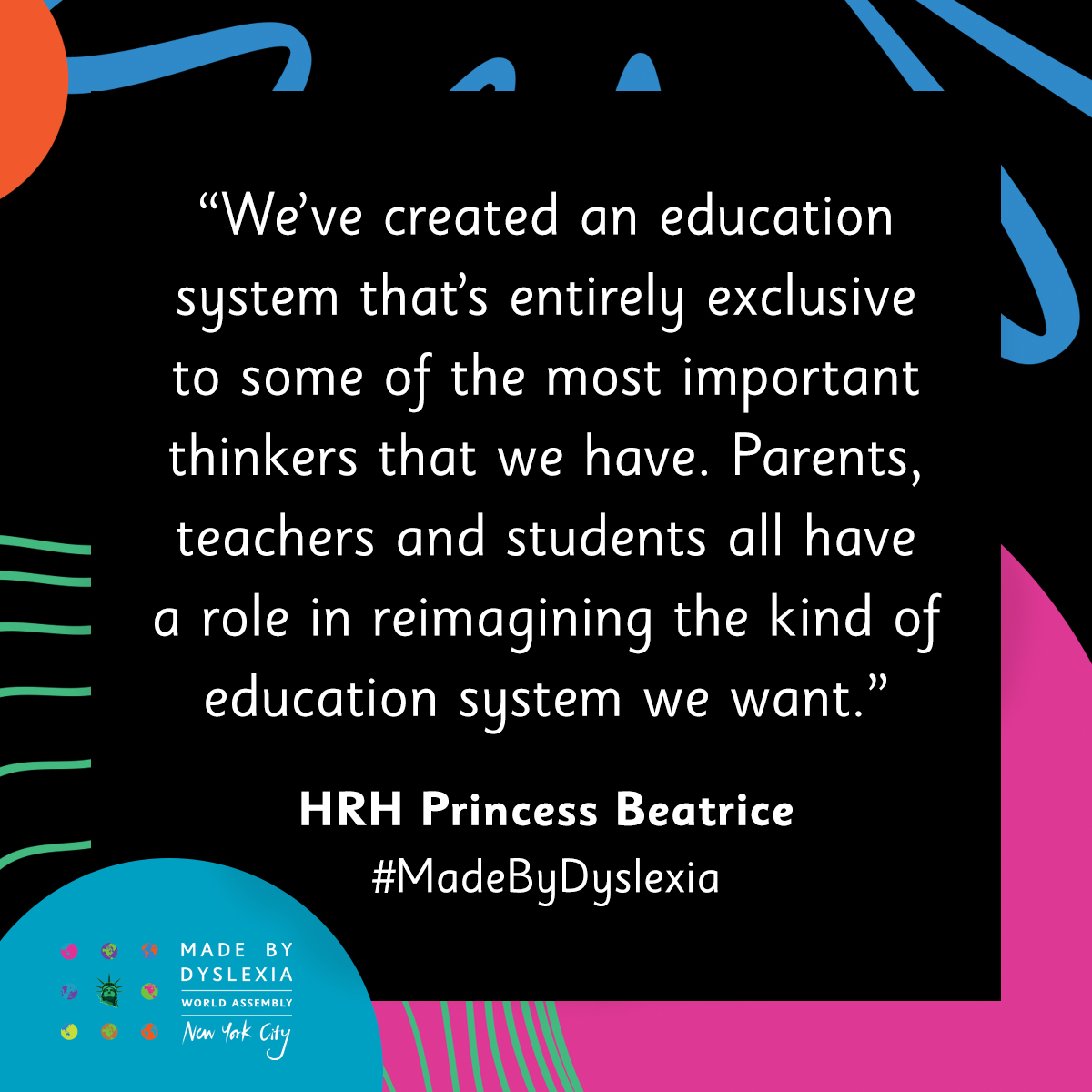 Made By Dyslexia tweet media