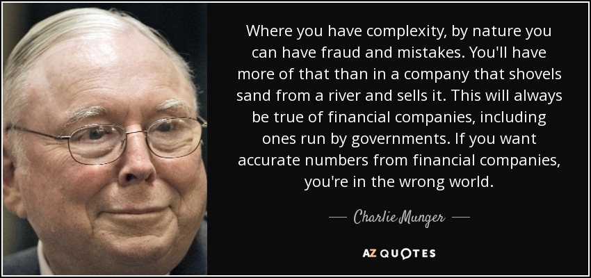 Look into this quote from Charles Munger!
What is the reason good Credit Analysts are well recognized within their companies?

#training #creditmanagement