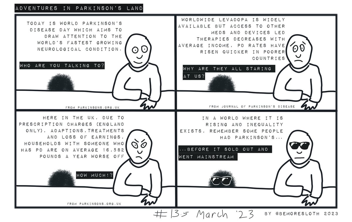 Happy World Parkinson's Day #WPD2023 #parkinsons #Parkinsonsdisease #yopd