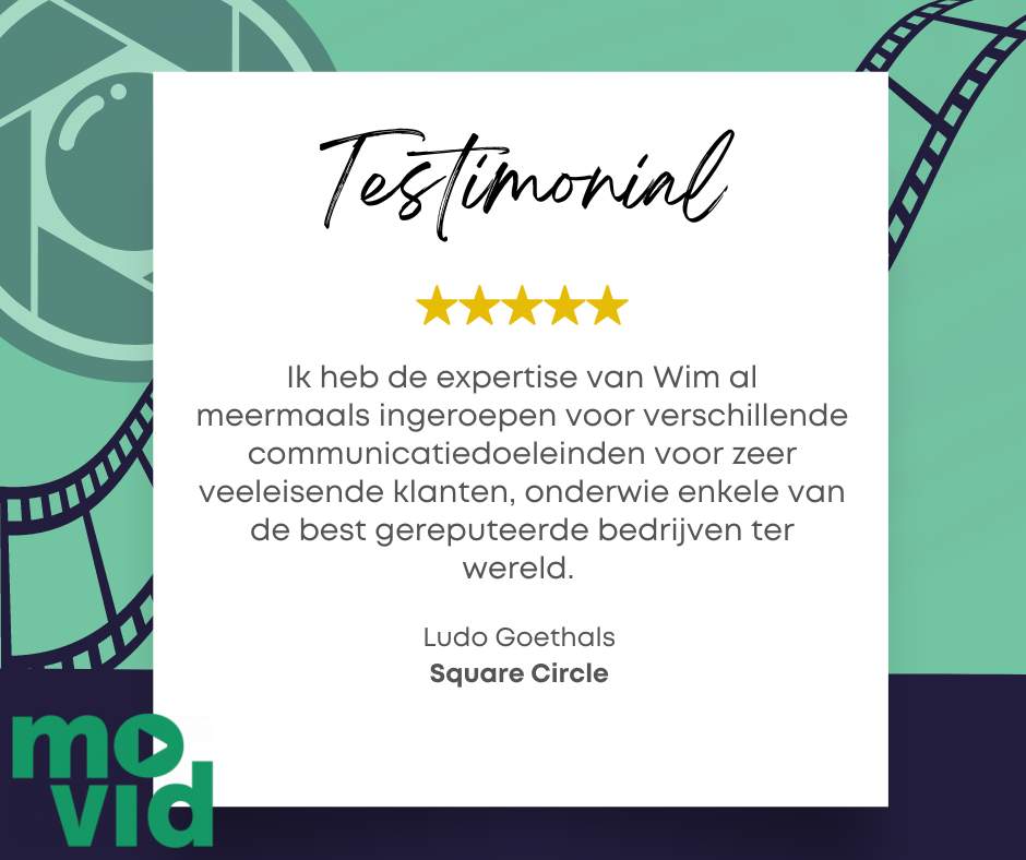 MovidVideo's tweet photo. Ontdek waarom onze klanten voor ons kiezen op https://t.co/eOkaU5oX1k! 🌟🤝 #klanttevredenheid #partnerschap #movid https://t.co/a1xKhldUS8