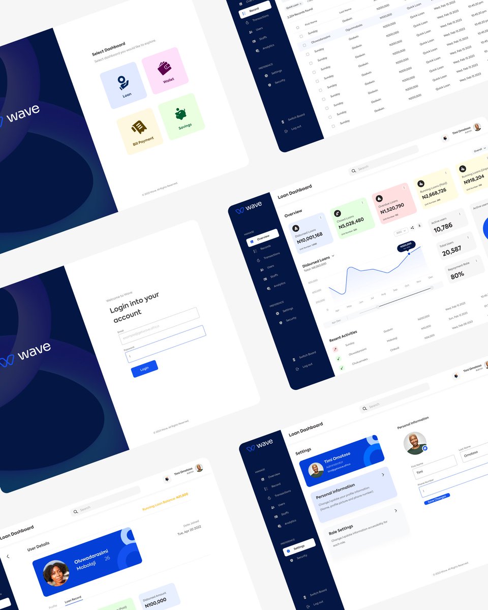 brightoferanmi's tweet image. Here is an admin dashboard I've been working on. (Project 1/3) 
Animation: All on @figma 
You'll want to see the case study on Behance 😉
behance.net/gallery/168067…
Like ♥️ Comment 💬 retweet 🔁
@Daviowhite @TheRuqayyah @DaveyHert @Phorlajormey @iamalexoyebade @Mercee__