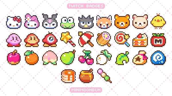 200+ Cute mini pixel art Perfect for decorating your room