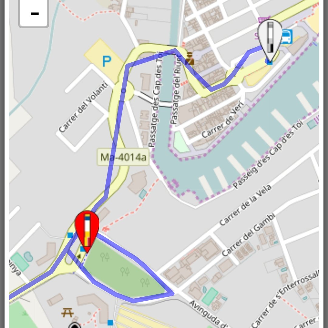 fran_tb11's tweet photo. @TIB_Mallorca Aquí una prova més que els autobusos es fiquen a la parada 33018 https://t.co/oEh0mBGMdx
