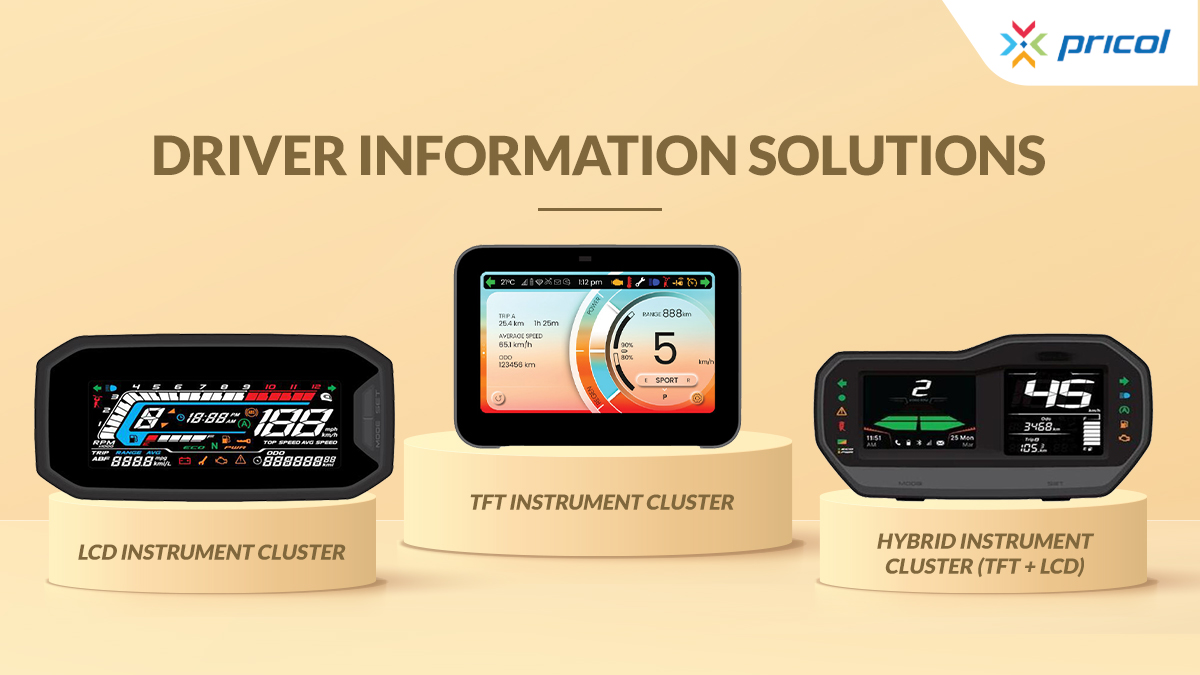 pricollimited's tweet photo. When it comes to showcasing different information about the vehicle, our Driver Information System, makes your journeys safer. Have a look at some of our DIS below.
#AutomotiveIndustry #PricolLimited #DriverInformationSystem #Automobile #AutoSolutions https://t.co/OmJ32kEZQb