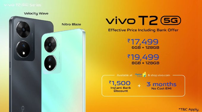 Vivo T2 5G