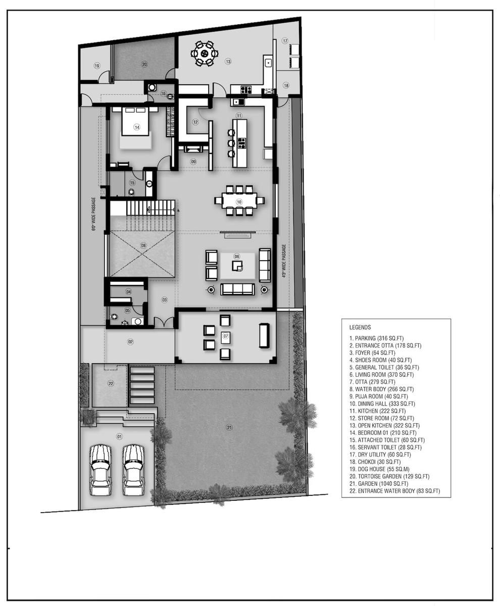 AlawaisAhmed's tweet photo. فلة Vithalesh 
الهند
مساحة البناء 521.5 m²
المعماري Ace Associates

متطلبات العميل
مساحة سكنية لعائلة مكونة من خمسة أفراد. العميل رجل أعمال ومتحمس للتصوير الفوتوغرافي لحيوانات البرية
 توفير خصوصية كافية جنبًا إلى جنب مع الانفتاح على السياق المبني https://t.co/JpF0rYCP3t