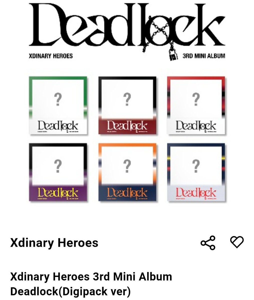 H_DelightShop's tweet photo. Wts / lfb ph go jyp shop
✨️Xdinary Heroes 3rd Mini Album 
Deadlock frm JYP shop

Random ver: 999
Set: 1750
Digipack: 730

☆ JYP SHOP exclusive POB (Random 1 out of 6 photo cards)

DOP: 60% April 25 40% May 10
+freebies 🎁

Message us to oder! 📩 https://t.co/UKfpHQgiUV