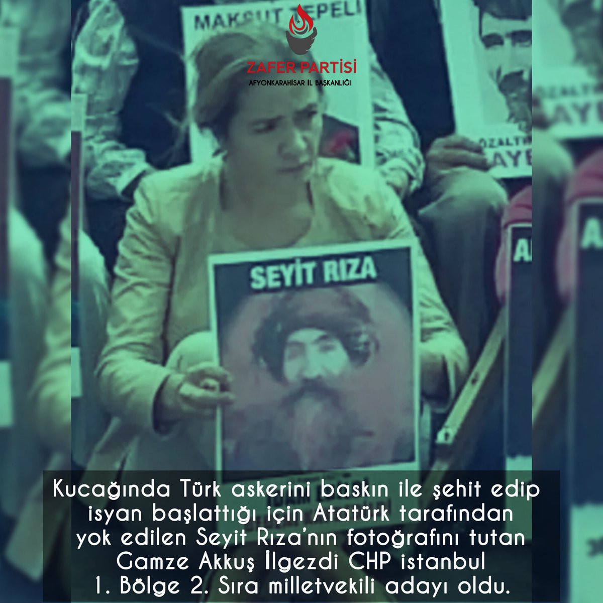 Meclisi hainlerin eline bırakma! Ülkeyi siyasetçi kılığındaki teröristlere teslim etme! 
#ZaferPartisi burada!