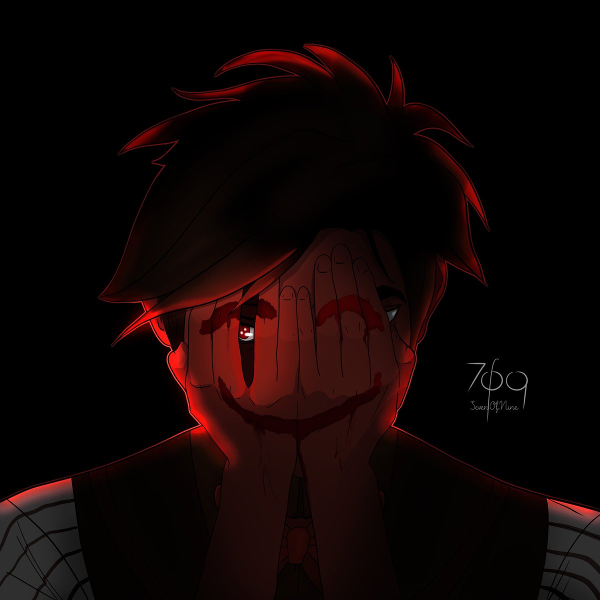 Saw an episode of The Mentalist and had to do this ... Perhaps Alastor is Red John? Who knows...
#HazbinHotel #HazbinHotelFanart #HazbinHotelAlastor #HumanAlastor #TheMentalist #RedJohn